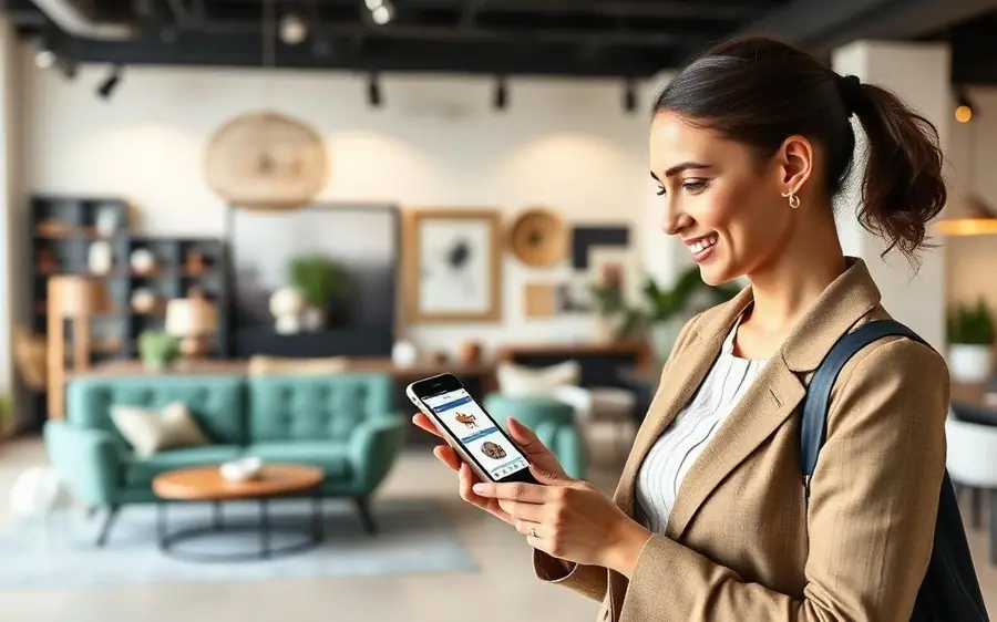 Mobile App for an Interior Wholesaler